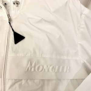 Men’s Moncler White Benoit Jacket XL